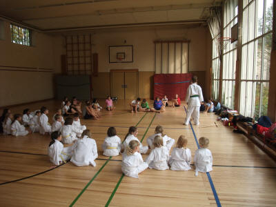 Training Karate AG Mittwochs 17.09.2008 Mnchengladbach