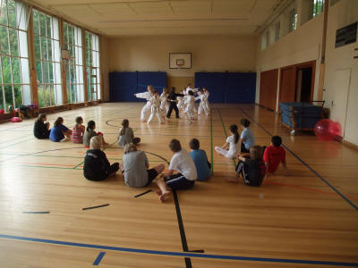Training Karate AG Mittwochs 17.09.2008 Mnchengladbach